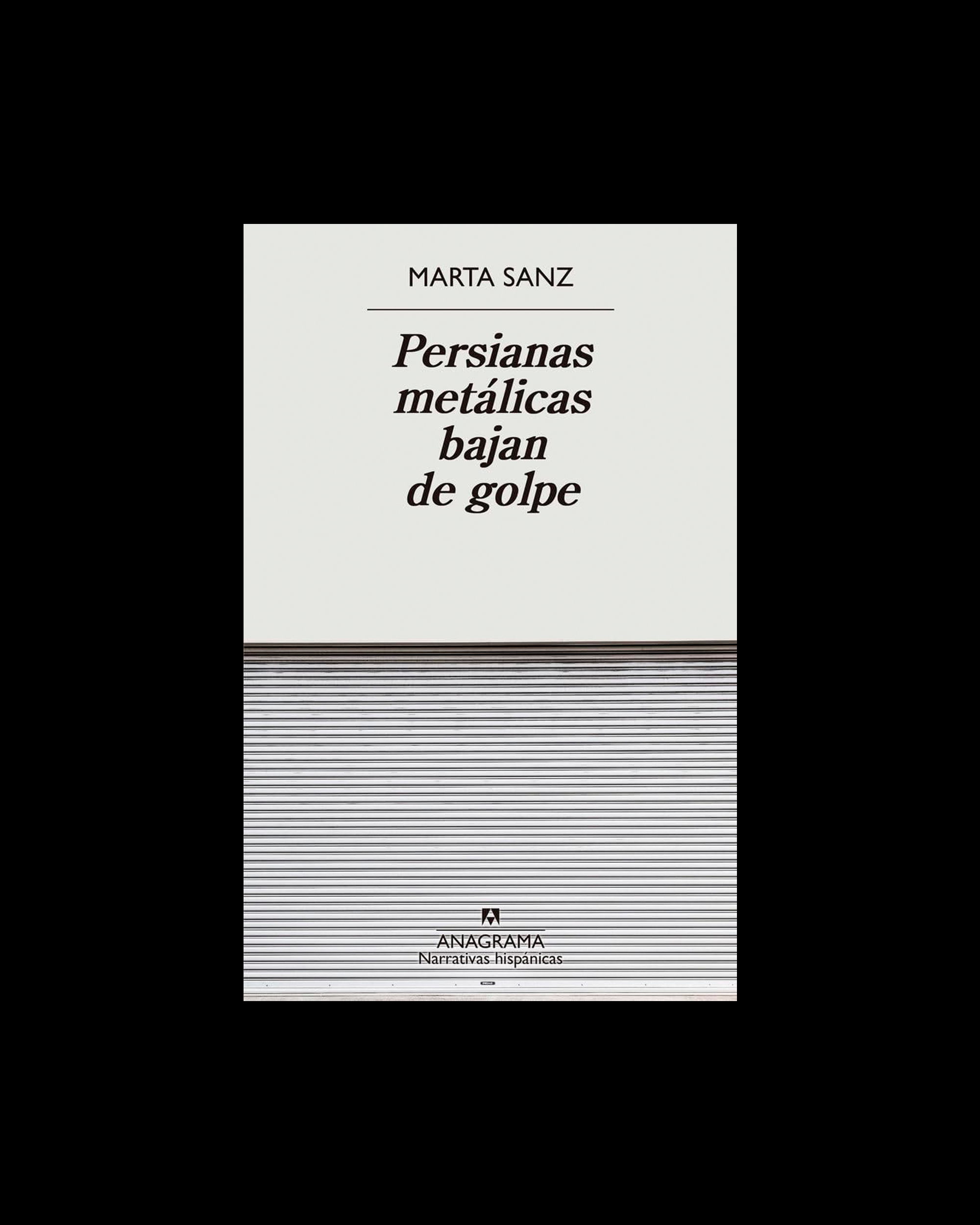 Persianas metálicas bajan de golpe