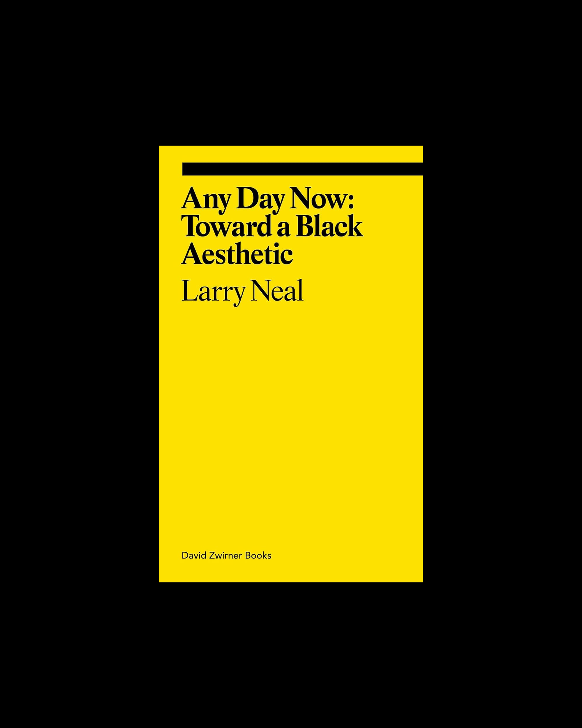 Any Day Now: Toward a Black Aesthetic