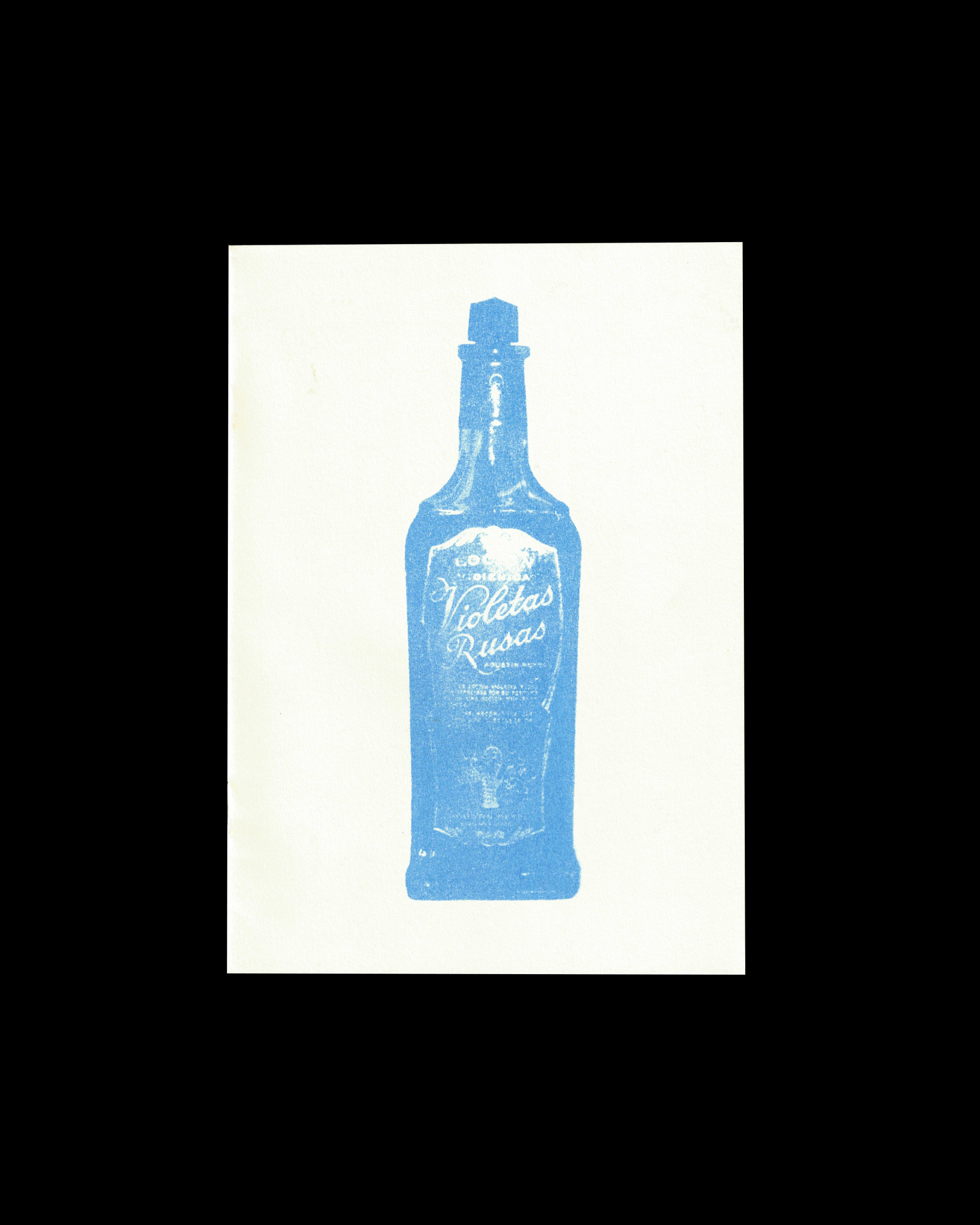 Cyanotypes on paper: Pytograms on 16mm film