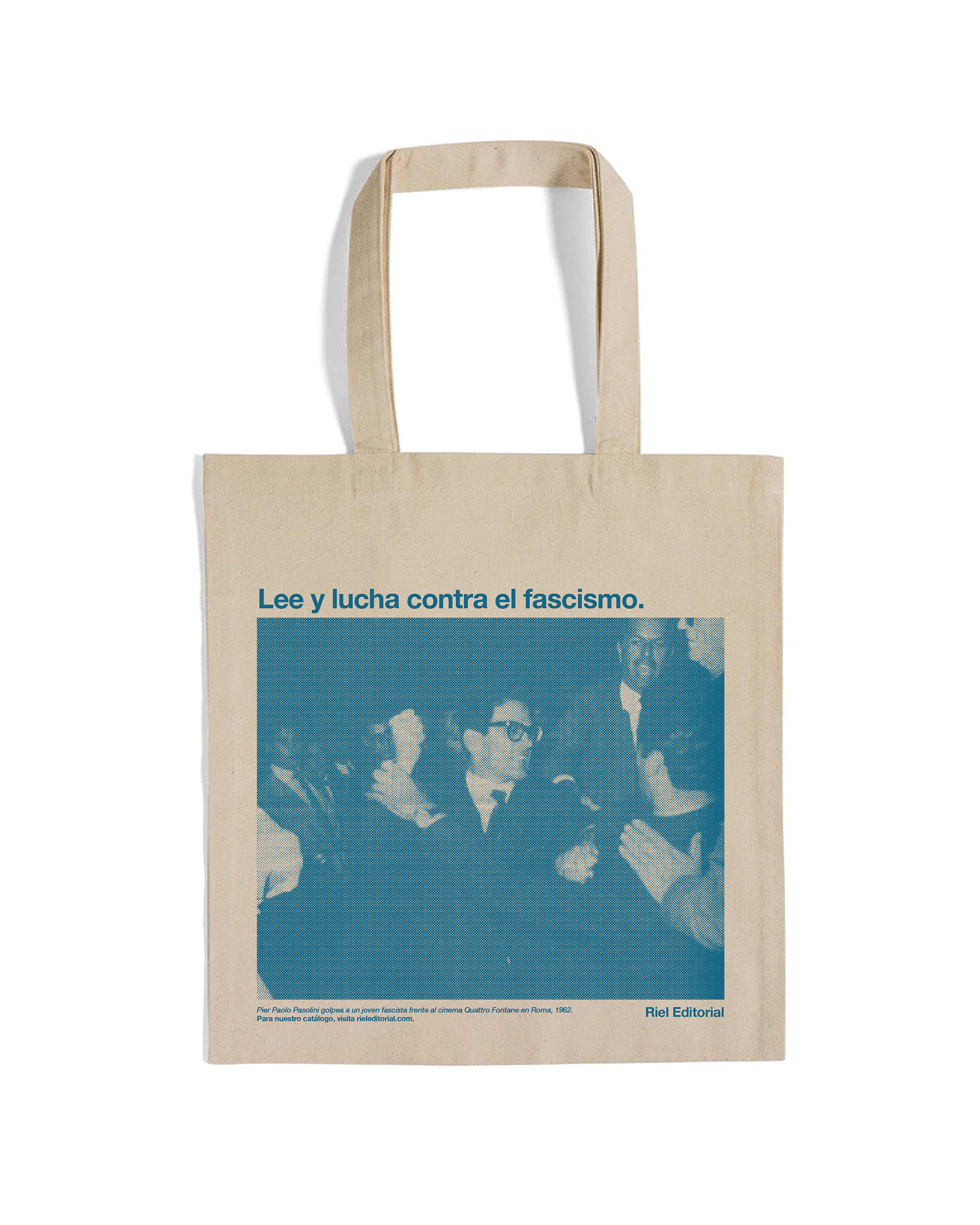 Lee y lucha contra el fascismo.