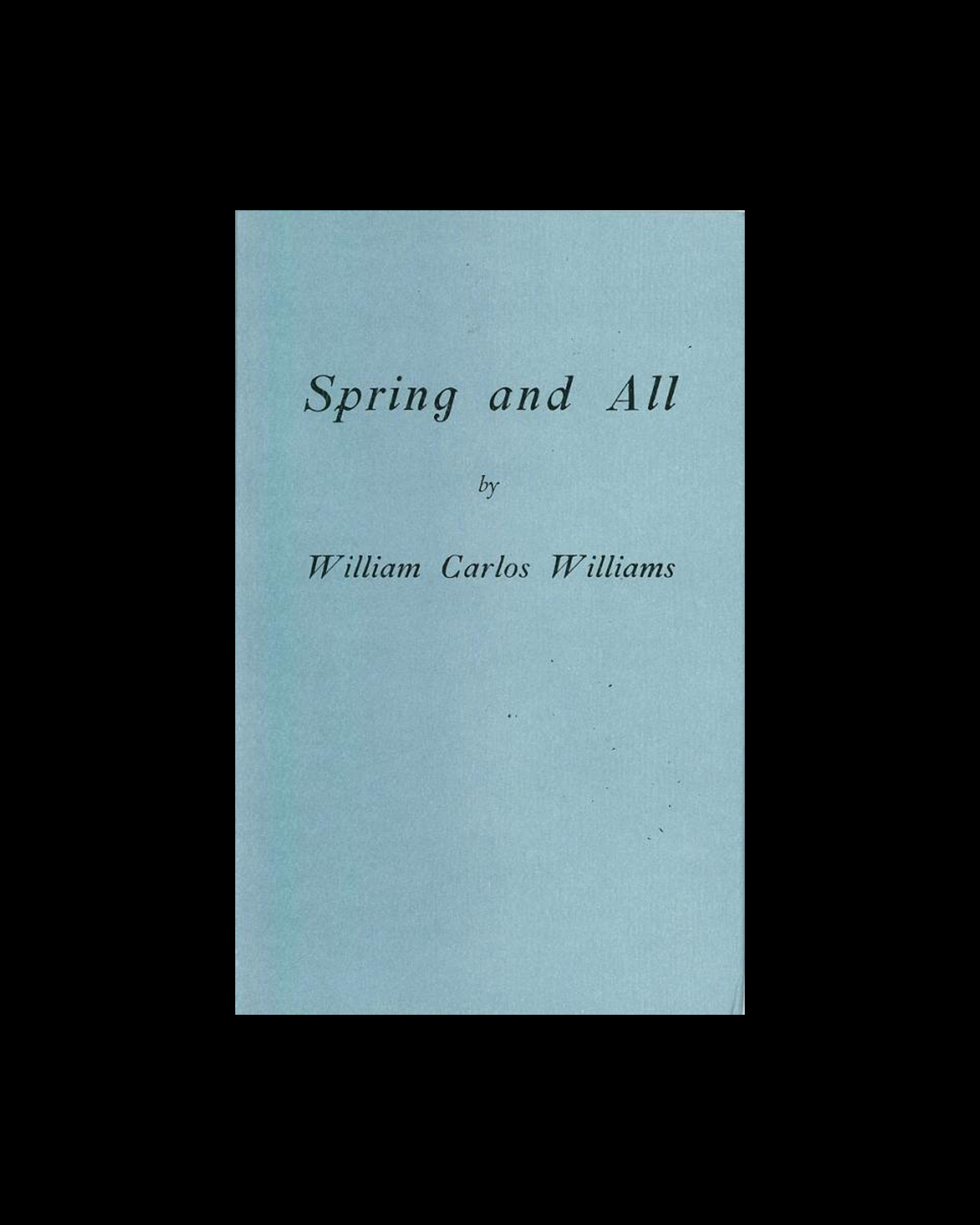 Spring and all