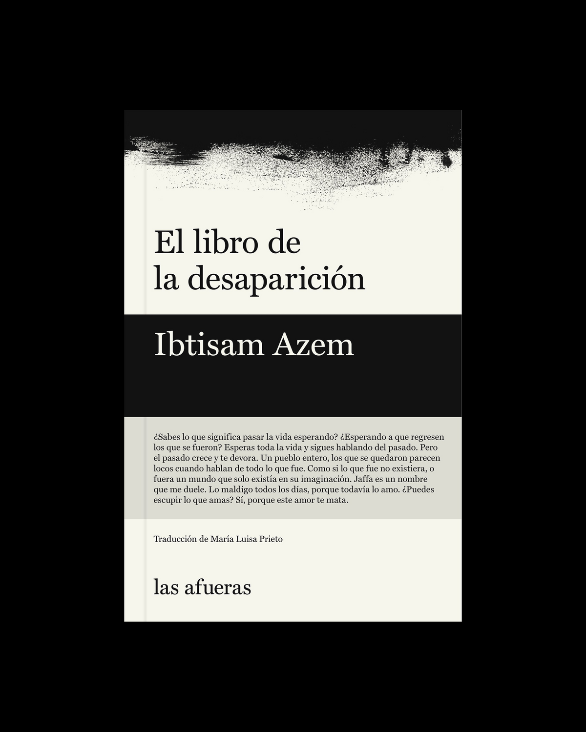 El libro de la desaparición