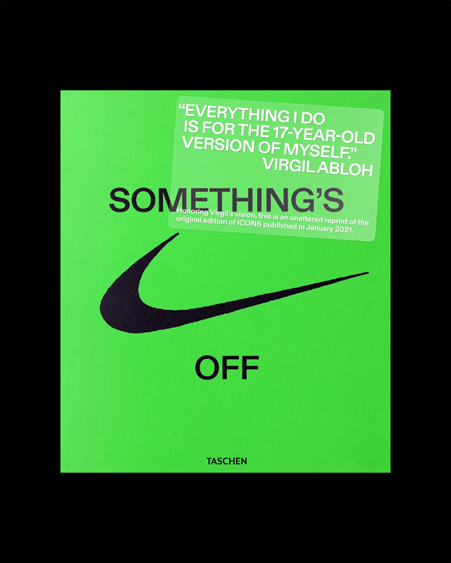 Virgil Abloh. Nike. ICONS